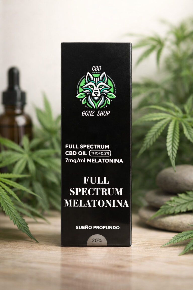 Aceite CBD full spectrum MELATONINA 20