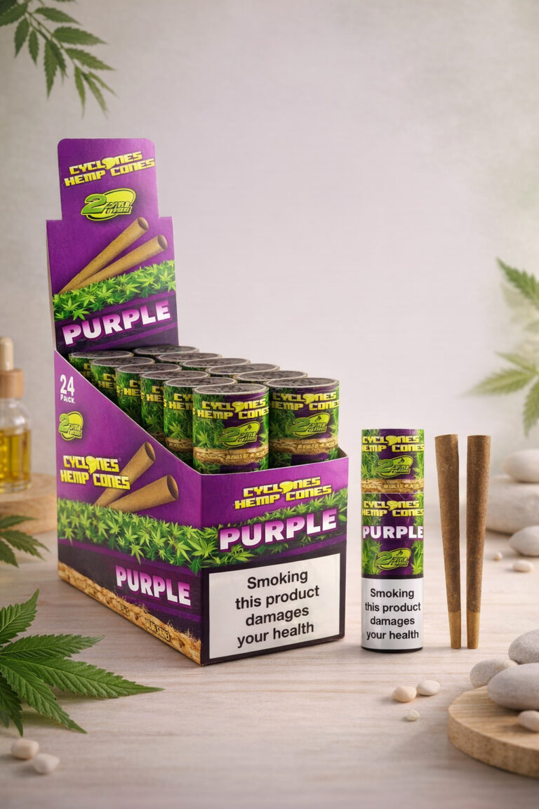 Cyclones Hemp Purple 2