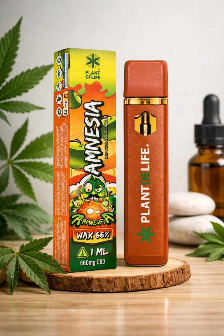 Vaporizador Desechable Wax 66 CBD Amnesia Plant Of Life 1